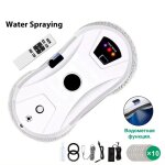 Robot nettoyeur de vitre automatique 5600pa robot laveur de vitre avec pulv�risation deau navigation ...