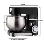 Robot p�tissier 1000 w p�trin professionnel 5 l vitesse 6 + p t�te inclinable r�sistant aux �claboussures ...