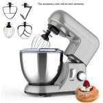 Robot ptissier 4 l robot cuisine 6 vitesses batteur lectrique cuisine 3 en 1 fonction pulse protection ...