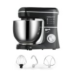 Robot pâtissier batteur sur socle 1800w dune capacité de 80 l 6 vitesses et fonction impulsion Robot pâtissier batteur sur socle 1800w dune capacité de 80 l 6 vitesses et fonction impulsion