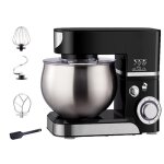 Robot pâtissier multifonction 5l 1000w ? pétrin silencieux 6 vitesses + pulse bol inox avec poignées ... Robot pâtissier multifonction 5l 1000w ? pétrin silencieux 6 vitesses + pulse bol inox avec poignées ...