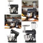 Robot pâtissier - livoo - 5l - 1000w - noir - 6 vitesses - hachoir inclus Robot pâtissier - livoo - 5l - 1000w - noir - 6 vitesses - hachoir inclus
