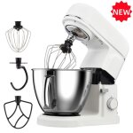 Robot pâtissier - kilisky - 1000w - 10 vitesses - bol 5l - aluminium multifonctionnel Robot pâtissier - kilisky - 1000w - 10 vitesses - bol 5l - aluminium multifonctionnel