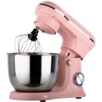 Robot p�tissier - royal swiss - 1500w - bol inox 5l - 10 vitesses + pulse - rose