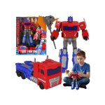 Robot rouge - bleu se transformant en camion robot voiture 2en1 3 + mega creative