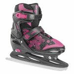 Patins � glace - roces 450708 - 002 - jokey ice 3. 0 - r�glage 4 tailles - confort thermique - rose