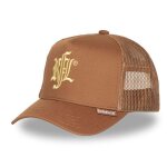 Rockn free life casquette trucker gold & brown homme - trucker - filet rigide - marron jaune - visi�re ...