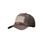 Rockn free life casquette trucker texas homme - trucker - filet rigide - marron jaune gris - visi�re ...