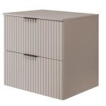Rodan meuble sous lavabo 60 cm - avec plan de travail - flow façade rainurée - cachemire - 60 x 57 x ... Rodan meuble sous lavabo 60 cm - avec plan de travail - flow façade rainurée - cachemire - 60 x 57 x ...