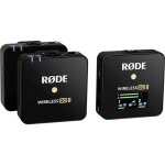 Microphone sans fil - rode - wireless go ii - 2 metteurs - rcepteur - ultra - compact