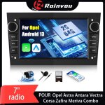 Roinvou autoradio android 13 pour opel (astra / antara / vectra / corsa / zafira / meriva / combo) - ...