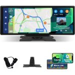 Roinvou cran auto 10. 26 universal carplay / android auto sans fil gps bluetooth ota camra