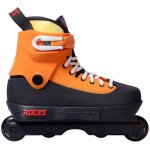 Roller agressif - roces - 5th element savosin fire - polyur�thane bio - sourc� - rouge - mixte