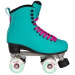 Roller quad - chaya - melrose deluxe - bleu - mixte - botte v�g�talienne