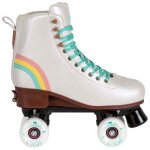 Roller quad enfant - chaya - bliss vanilla - taille rglable - matriaux vgtaliens - mixte