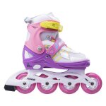 Rollers fille coolslide meron rose ? 76 mm abec 7 coque semi - moelleuse max 60 kg