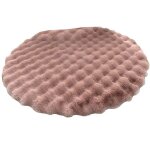 Ronds pour salon tapis de sol en peluche tapis doux chambre � coucher chevet tapis moelleux d�coration ...