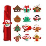 Rond de serviette - color� - 12 pi�ces - pvc - d�coration de no�l - mariage color� multicolore rond de ...