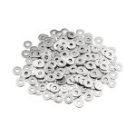 Rondelles metal m4 rondelles plates 100 pi�ces rondelle inox m4 x 12mm rondelle en 304 acier inoxydable ...