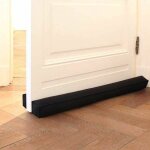 Rori boudin de porte double 70 cm - protection joint sol - noir - contre la traction et le bruit - butoir ... Rori boudin de porte double 70 cm - protection joint sol - noir - contre la traction et le bruit - butoir ...
