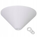 Rosace de plafond pour lampe cache - plafond blanc. rosace de plafond pour lampe