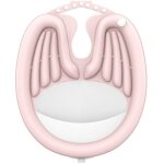 Rose plateau portable lavabo portable bac a shampooing domicile bac pour laver les cheveux bassin gonflable ...