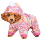 Pyjama pour petit chien - non spécifié - manteau d?hiver - velours corail - rose - xs Pyjama pour petit chien - non spécifié - manteau d?hiver - velours corail - rose - xs