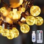 Rosnek guirlande lumineuse guinguette exterieur 36m 10ampoules g40 led ip44 imperm�able de guirlandes ...