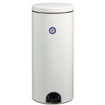 Rossignol - poubelle  pdale 30l elora - blanc