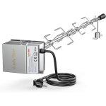 R�tissoire - lampe du parfumeur - kit universel 120 cm - broche hex. 9x9 mm - moteur 181 kg - acier chrom� ...