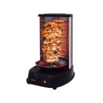 Rtissoire machine kebab inox 2000w noire kitchencook