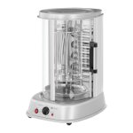 R�tissoire verticale - helloshop26 - 3 en 1 - acier inoxydable - 1800 watts - 31 litres