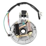 Rotor de bobine dallumage de magn�to de plaque de stator jh70 pour pit / dirt bike 70cc 90cc 110cc 125cc ...
