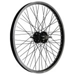 Roue arrire bmx - bonin - 20x1. 75 - double chambre - 48 trous - axe 10 mm