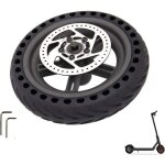 Roue arrire complte avec disquepneu plein xiaomi trottinette m365 / 1s / essential / 3dure anti drapant ...