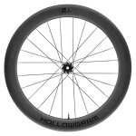 Roue avant route - cannondale - r - s 64 cl disc - fibre de carbone - freins  disque - 64 mm