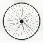 Roue avant de v�lo jante alu double la ruota - noir - 700 vtc