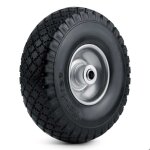 Roue de brouette tubeless 3. 00 - 4 noir - argent humberg