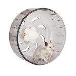 Roue dexercice en plastique pour petits animauxroue de course de hamster silencieux antid�rapantpour ...
