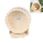 Roue exercice hamster - 1 pi�ce roue exercice hamster bois silencieuse 26cm - pour gerbille / cochon ...