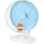 Roue de hamster 26 cm ? roue super silencieuse ajustable pour hamsters gerbilles et autres petits animaux. ...