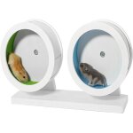 Roue de hamster en bois pour deux hamster2pi�cesroue dexercice silencieusequi fonctionne assez bienroue ...
