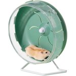 Roue de hamster silencieuse de 8. 3 pouces jouets de course pour petits animaux de compagnie grand vert ...