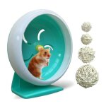 Roue de hamster silencieusesupport r�glable roue de hamster rotative silencieuse convient aux hamsters ...