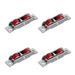 Roue roulette sourcing map 4pcs 158mm diamètre roulettes porte coulissante verre poulie de fenêtre acier ... Roue roulette sourcing map 4pcs 158mm diamètre roulettes porte coulissante verre poulie de fenêtre acier ...