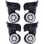 Roues de valise de rechange pour bagages universelle remplacement de la roue roulettes valise de voyage ...