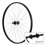 Roue de v�lo krayton p20 24 36h - rad - a11r 9x135 v - brake