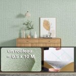 Un rouleau de 10m papier peint autocollant 3d r�sistant � leau en pvc 50cm x 1000 cm revetement mural ...