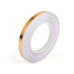 Rouleau adh�sif d�coratif 50m x 1cm ruban pvc imperm�able pour sol mur porte fen�tre dor�