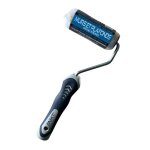 Rouleau brosse murs et plafonds - 30 mm - tous types de peintures - fibres polyamides 12 mm - manche ...